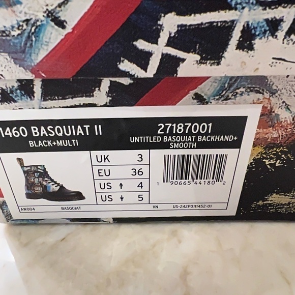 Dr. Martens 1460 Basquiat Leather Boots - Picture 12 of 13